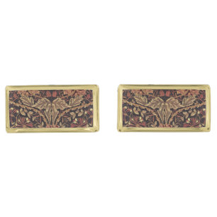 Honeysuckle, a William Morris vintage design Cufflinks