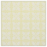 Honeysuckle Acorn and Leaf Tile Design Fabric