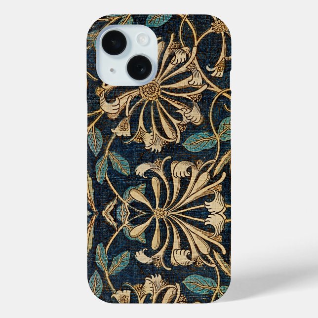 Honeysuckle Art iPhone Case - Timeless Elegance (Back)