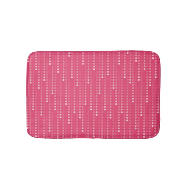 Honeysuckle background 2 bathroom mat (Front)