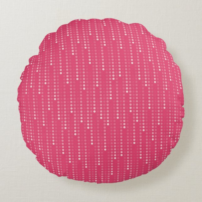 Honeysuckle background 2 round pillow (Front)