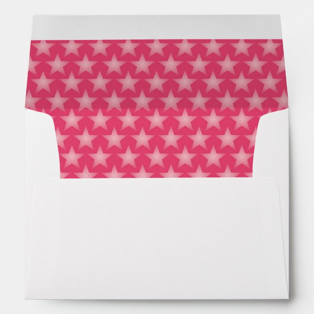 Honeysuckle background envelope (Back (Bottom))