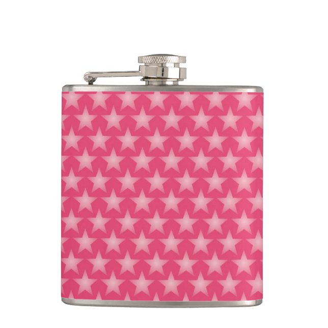 Honeysuckle background flask (Front)