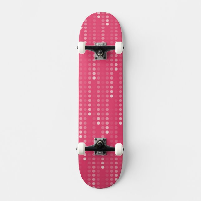 Honeysuckle background skateboard deck (Front)