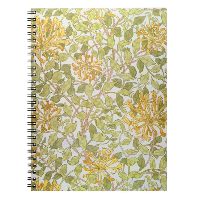 'Honeysuckle' design, 1883 Notebook (Front)