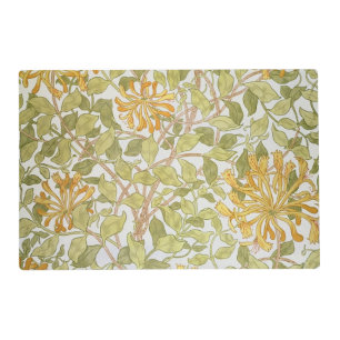 'Honeysuckle' design, 1883 Placemat