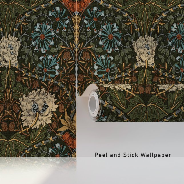 Honeysuckle in William Morris Style Wallpaper (Creator Uploaded)