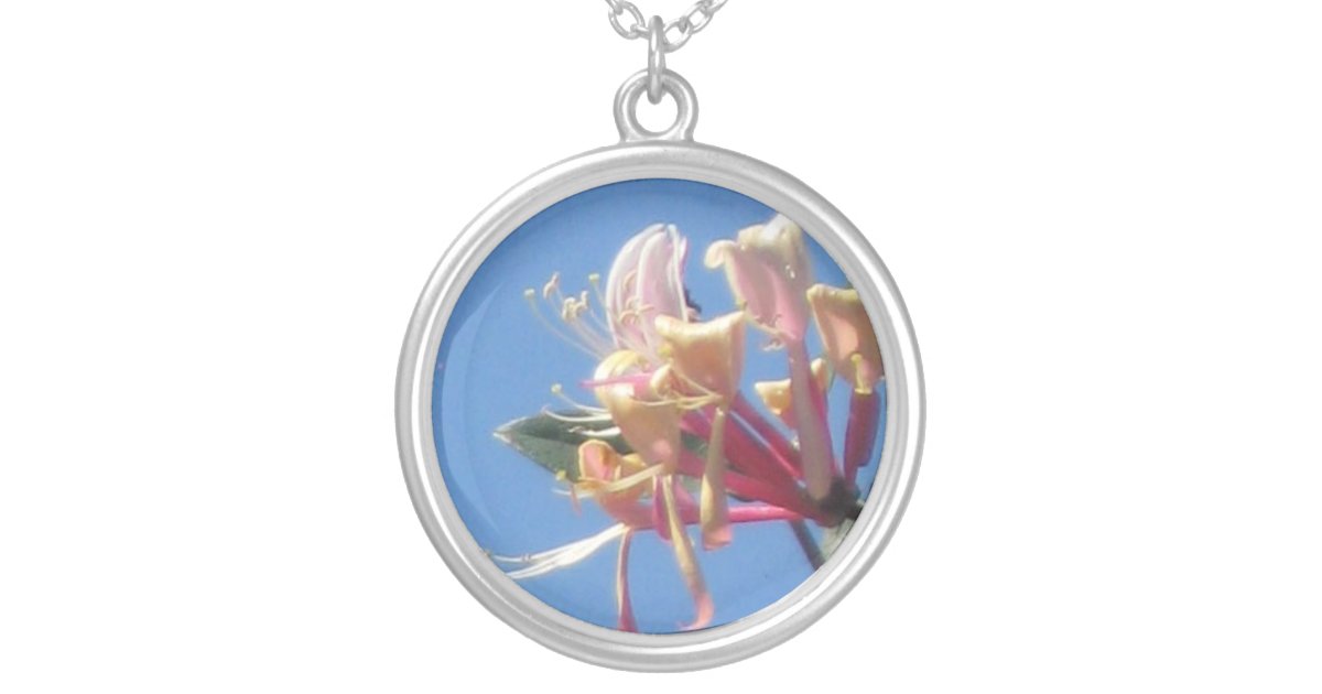 Honeysuckle Necklace | Zazzle