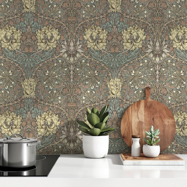 Honeysuckle Peel & Stick Wallpaper William Morris Wallpaper (Creator Uploaded)