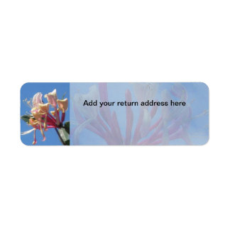 Honeysuckle Return Address Label