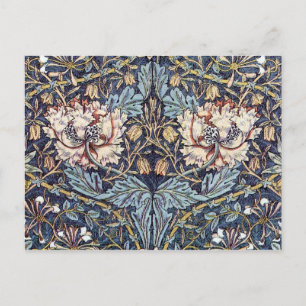 Honeysuckle Textile Design Postcard