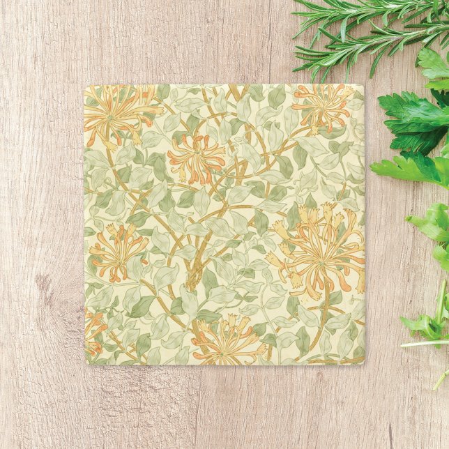 Honeysuckle Vines William Morris Stone Coaster (Creator Uploaded)