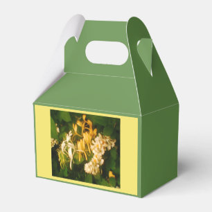 Honeysuckle Wild Roses Favor Boxes
