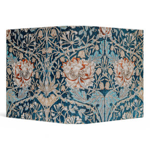 Honeysuckle, William Morris 3 Ring Binder