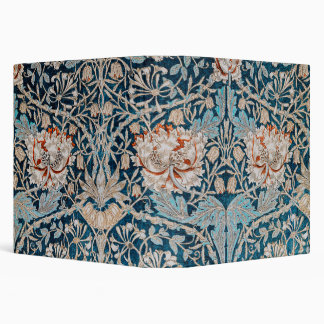 Honeysuckle, William Morris 3 Ring Binder