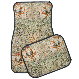 Honeysuckle, William Morris Car Floor Mat