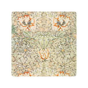 Honeysuckle, William Morris Metal Print