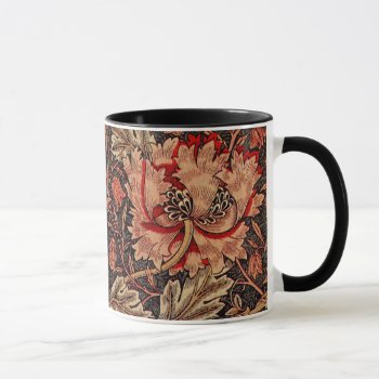 Honeysuckle William Morris Pattern Mug by encore_arts at Zazzle