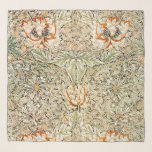 Honeysuckle, William Morris Scarf<br><div class="desc">William Morris (24 March 1834 – 3 October 1896) was a British textile designer, poet, novelist, translator, and socialist activist associated with the British Arts and Crafts Movement. He was a major contributor to the revival of traditional British textile arts and methods of production. His literary contributions helped to establish...</div>