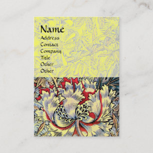 HONEYSUCKLE ,yellow,pink red white brown Business Card
