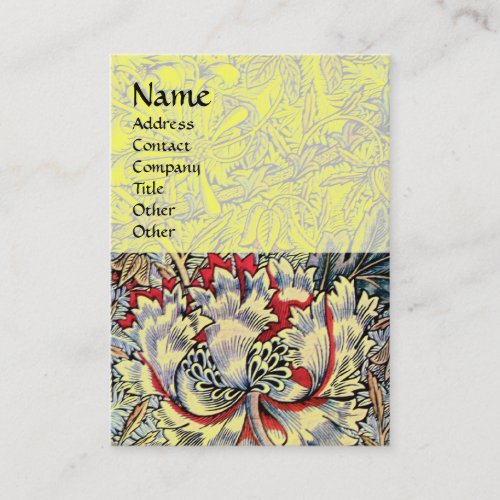 HONEYSUCKLE yellowpink red white brown Business Card
