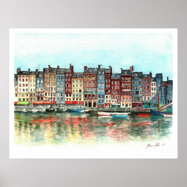 Honfleur Poster (Front)