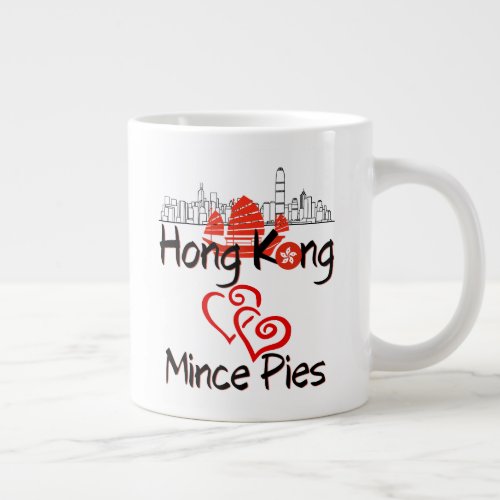Hong Knog Loves Mince Pies Specialty Mug Giant Coffee Mug