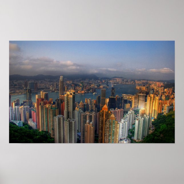 Hong Kon Morning Light Poster (Front)