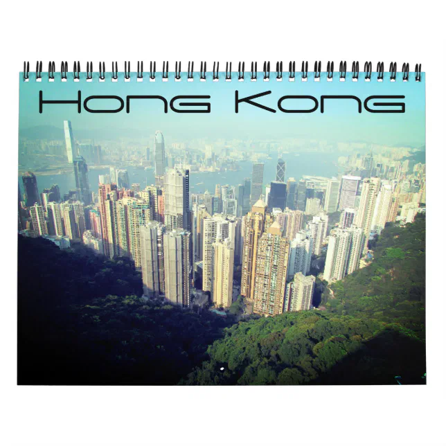 hong kong 2024 calendar Zazzle