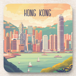 Hong Kong Beverage Coaster
