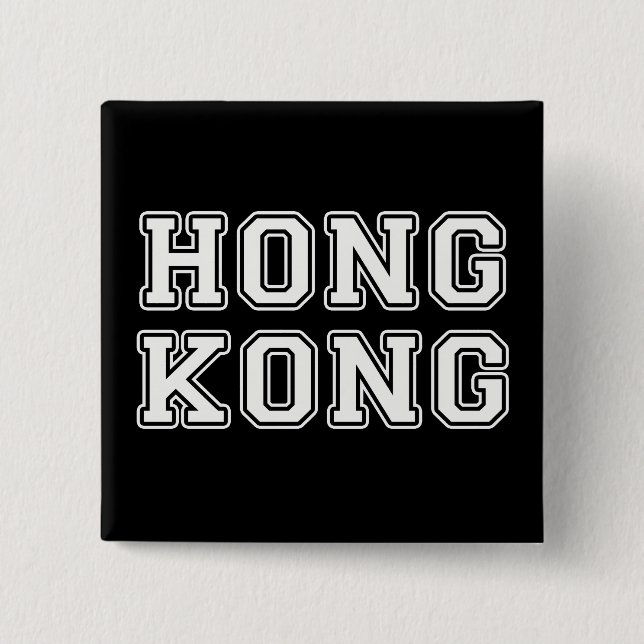 Hong Kong Button (Front)