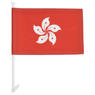 Hong Kong Car Flag