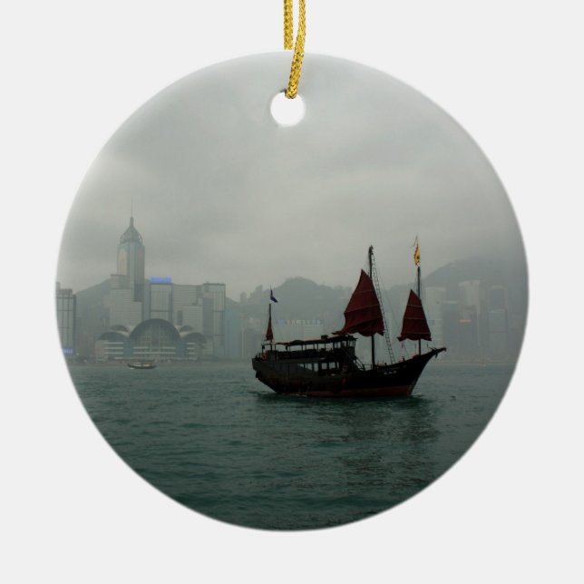 Hong Kong Ceramic Ornament (Front)