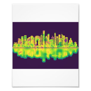 Hong Kong China Skyline Photo Print