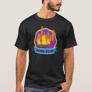Hong Kong City China souvenir  for men women 3 T-Shirt