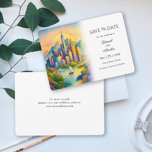 Hong Kong Destination Wedding Save The Date