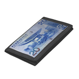 Hong Kong Dollar Tri-fold Wallet