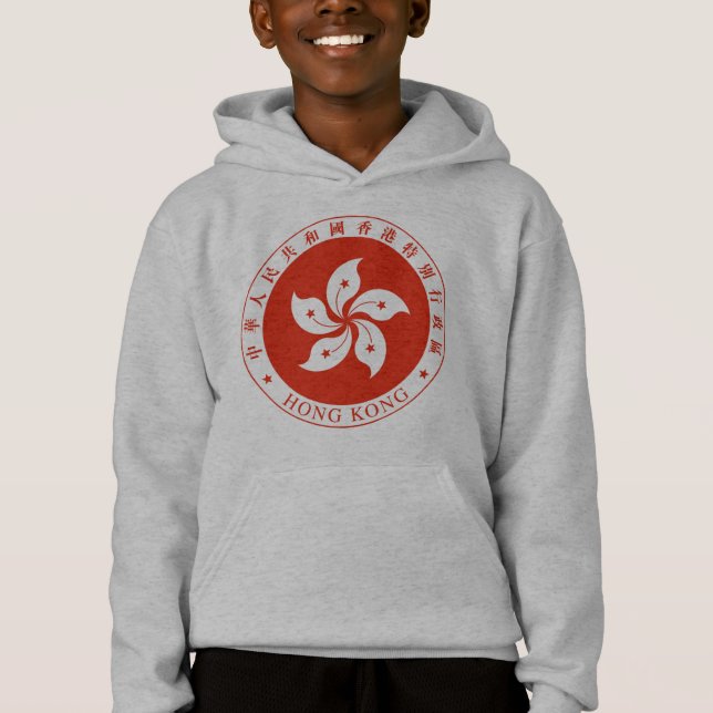 hong kong emblem hoodie (Front)