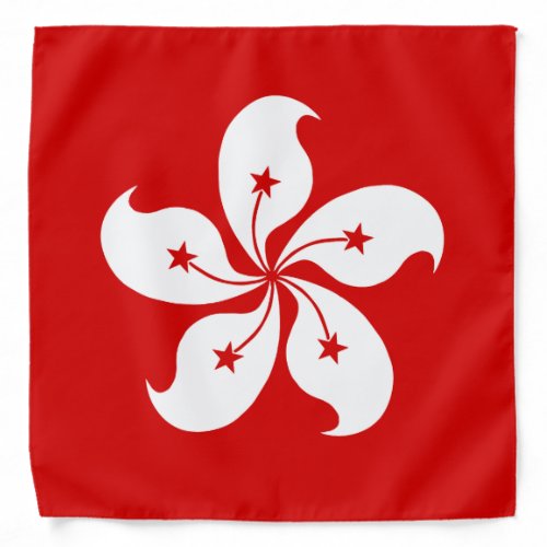 Hong Kong Flag Bandana