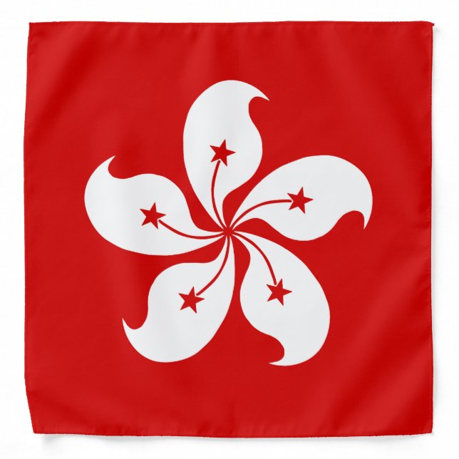 Hong Kong Flag Bandana (Front)