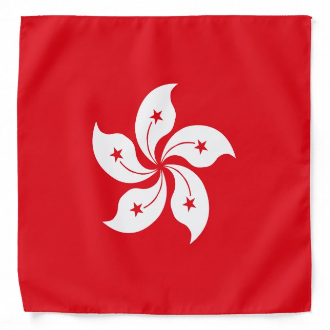 Hong Kong flag Bandana (Front)