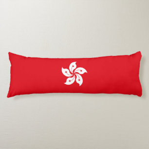 Hong Kong flag Body Pillow
