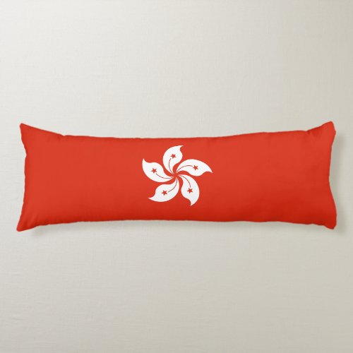 Hong Kong Flag Body Pillow