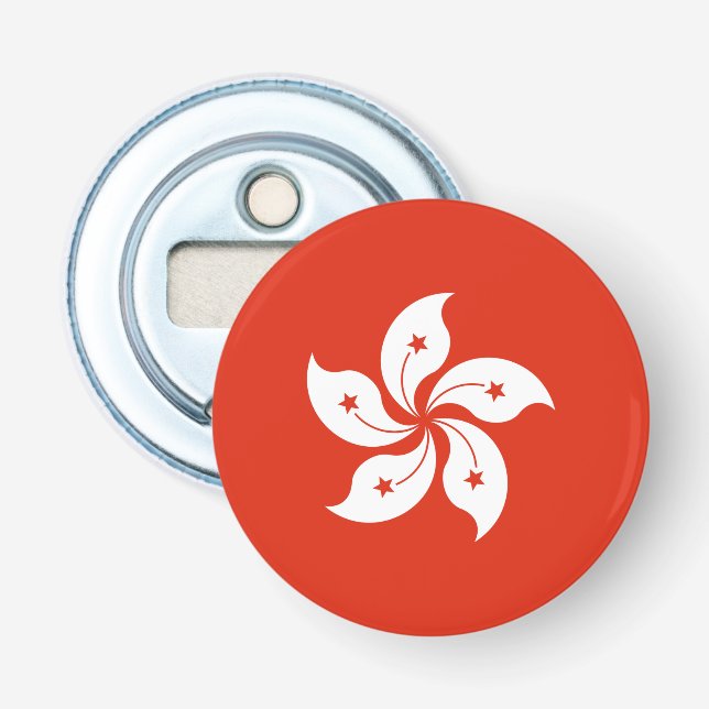 Hong Kong Flag Bottle Opener (Front)