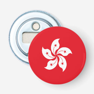 Hong Kong flag Bottle Opener