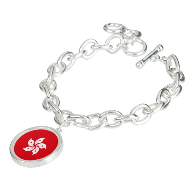 Hong Kong flag Bracelet (Side)