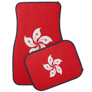 Hong Kong flag Car Floor Mat