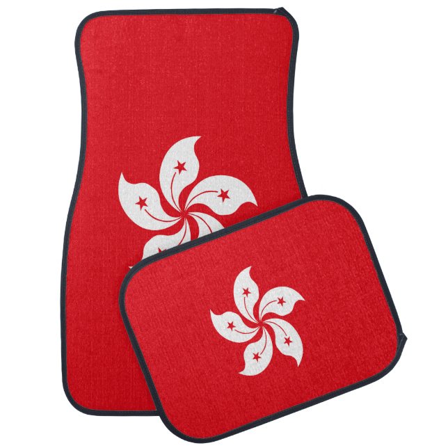 Hong Kong flag Car Floor Mat (Set)