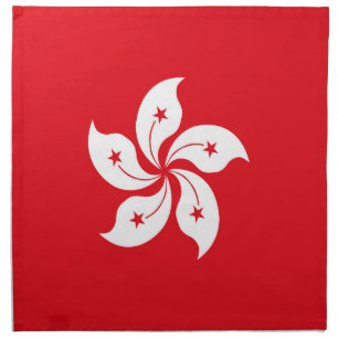 Hong Kong flag Cloth Napkin