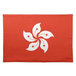Hong Kong Flag Cloth Placemat